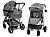Коляска трансформер Pristina (Серый PS-11)