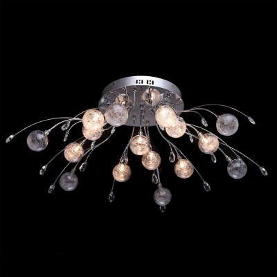 Люстра (пульт) Амелия 16*2,5W G4 LED 220 V (360014116)