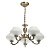 114010505 Фелиция 5*40W E27 220 V люстра