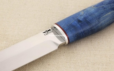 Нож сталь Elmax  порошковая сталь Uddeholm Элмакс Ножемир Limited ВАРАН (4089)ELMAX