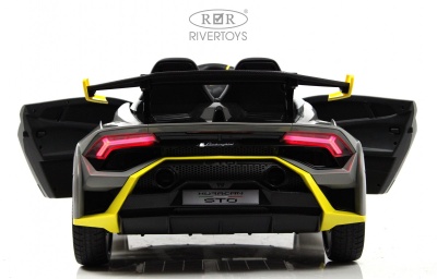 Детский электромобиль Lamborghini Hurac?n STO (E888EE) серый