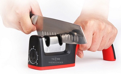 Точилка для ножей кухонная с настраиваемым углом заточки Taidea Grinder TG1802