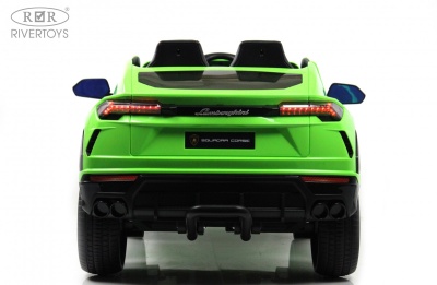Детский электромобиль Lamborghini Urus (E777EE) зеленый