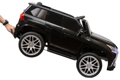 Электромобиль Джип Lexus LX 570 YHO 9171 4x4 (чёрный краска)