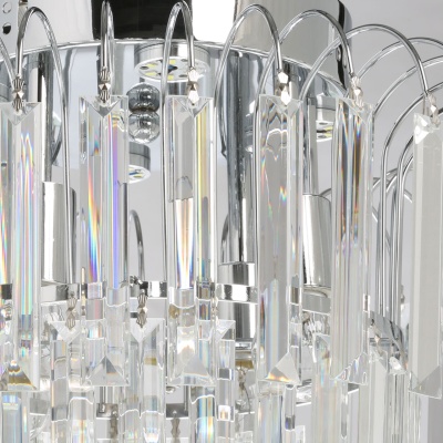 111015008 Бриз 4*60W E27+4*3W LED 220 V люстра (пульт)