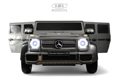 Детский электромобиль Mercedes-Maybach G650 Landaulet (M999MM) серый