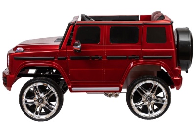 Электромобиль Mercedes-Benz G63 (высокая дверь) 4x4 (красный краска)