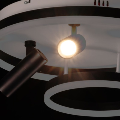 Люстра (пульт) Драйв 50W+3*5W LED 220 V (377013405)