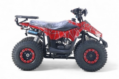 Детский квадроцикл LEON 49CC красный спайдер