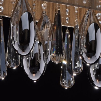 Люстра (пульт) Жаклин 10*2.5W G4 LED 220 V (465015510)