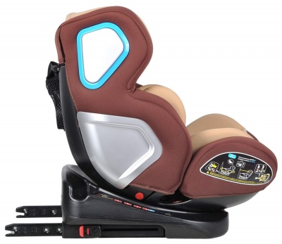Автокресло детское Farfello GM0932 ISOFIX (коричневый)
