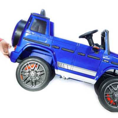 Электромобиль Mercedes-Benz G63 AMG BBH-0003 (синий краска)