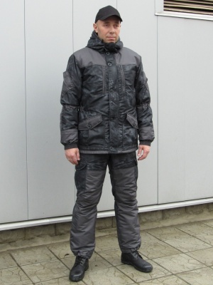 Костюм Haki Winter-SIBERIAN, серый питон