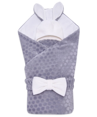 Комплект на выписку "Солнечный зайчик" 3пр. (60гр), арт.1063 (лето (t от +10 до+25 С)) серый