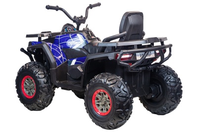 Электромобиль Квадроцикл Qwatro XMX607 4х4 (синий спайдер)
