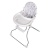 Стульчик для кормления Polini kids 152 (Звезды, белый-серый, 0002218-14)