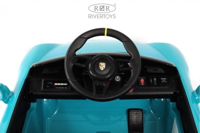 Детский электромобиль Porsche 911 RUF (A444AA) синий