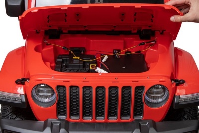 Электромобиль Джип Jeep Rubicon 6768R (красный)