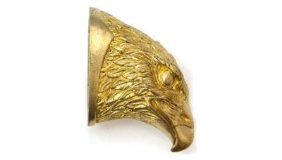 Навершие для ножа латунное голова орла Литье М - 17л