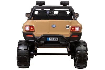 Электромобиль Джип QLS-618 4x4 (песочный)