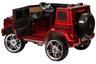 Электромобиль Mercedes-Benz G63 (высокая дверь) 4x4 (красный краска)