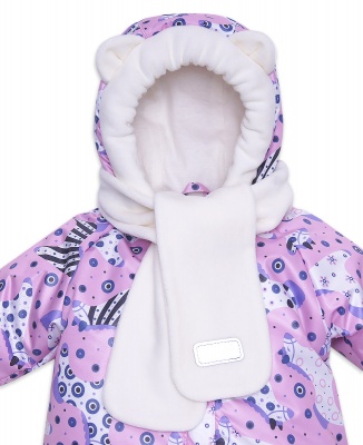 Комбинезон-мешок "Малышок", арт.511 (весна,осень ( t от -10 до +10 С)) сиреневый р.62, арт.511С-62