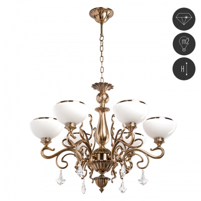 Люстра Аманда 6*60W E27 220 V (481010506)