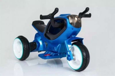 Детский электромотоцикл HC-1388 синий
