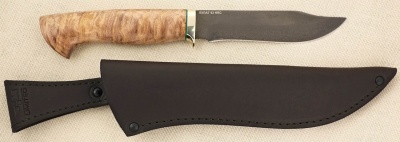 Нож булатный ручной работы Ножемир Limited КНЯЗЬ (4049)BULAT