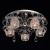 Люстра (пульт) Мадлен 75+16W LED 220 V (424014505)