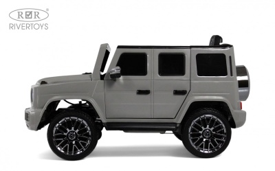 Детский электромобиль Mercedes-AMG G63 4WD (G333GG) серый