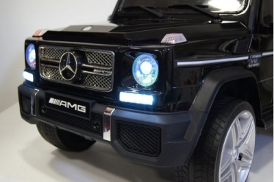Детский электромобиль Мercedes-Benz AMG G65 4WD черный глянец