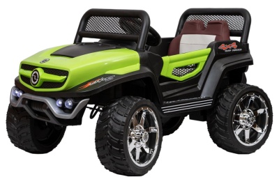 Электромобиль Багги Unimog Small 4x4 (зелёный)