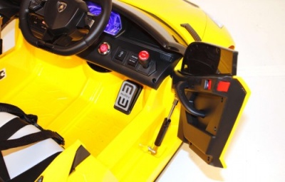 Детский электромобиль Lamborghini Aventador SVJ (A333MP-A) желтый