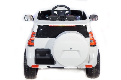Электромобиль Toyota Prado 4х4 (белый)