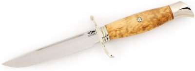 Нож Elmax ручной работы порошковая сталь Uddeholm Элмакс Ножемир Limited НКВД (4021)ELMAX