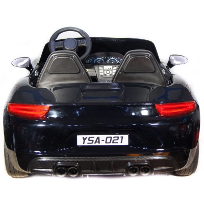 Электромобиль Porsche Cayman 24V (чёрный краска)