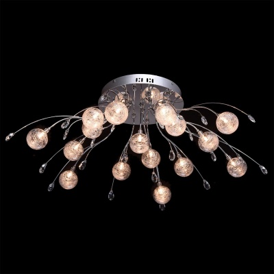 Люстра (пульт) Амелия 16*2,5W G4 LED 220 V (360014116)