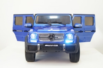 Детский электромобиль G65 (4*4) синий глянцевый