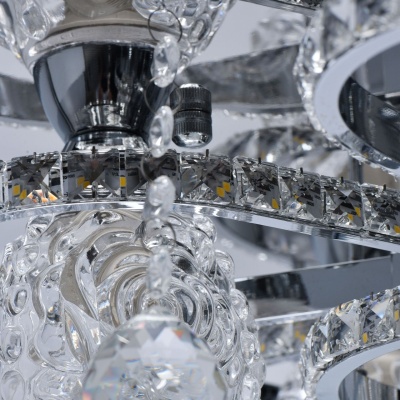 Люстра (пульт) Мадлен 75+16W LED 220 V (424014505)