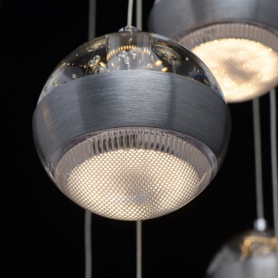 Люстра (пульт) Капелия 9*6W LED 220 V (730010209)