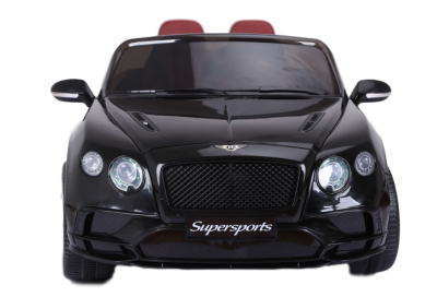 Детский электромобиль (2020) JE1155 (12V, экокожа, колесо EVA) Чёрный