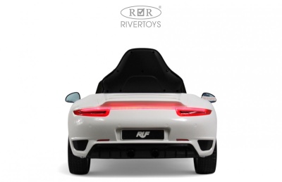 Детский электромобиль Porsche 911 RUF (A444AA) белый