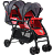 Коляска детская прогулочная (2020) Vivid Plus Красный