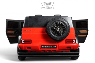 Детский электромобиль Mercedes-Maybach G650 Landaulet (M999MM) красный