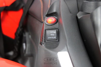 Детский электроквадроцикл BRP Can-Am Renegade (Y333YY) красный