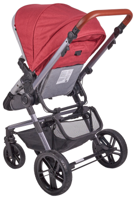 Коляска модульная 2в1 Zuma Duo Comfort (ZDC-11 Рубиновый)