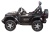 Электромобиль Джип Jeep Rubicon 4x4 (чёрный)