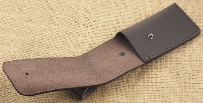 Чехол для складного ножа кожаный ЧДС №17(ДОВОД)