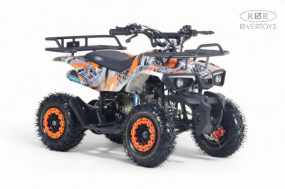 Детский квадроцикл TIGER оранжевый